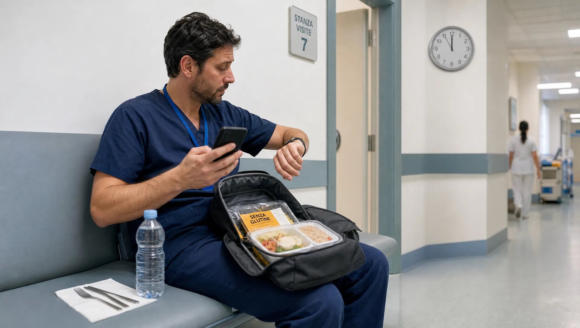 Pranzo senza glutine in ospedale: cosa portare da casa