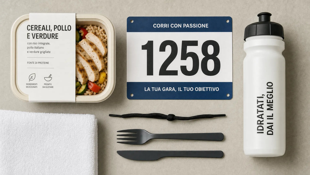 Cosa mangiare prima di una gara sportiva fuori casa