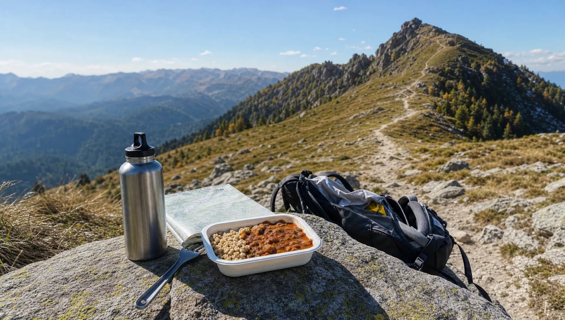 Pasti pronti per trekking: cosa portare nello zaino