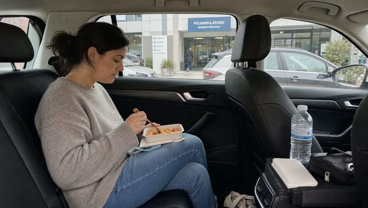 Pranzo in sala d'attesa: cosa portare senza frigo