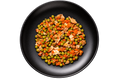 Pollo limone e rosmarino con Carote e Piselli