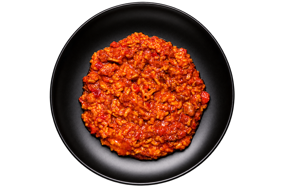 Cartone da 9 Riso con Pollo ai Peperoni