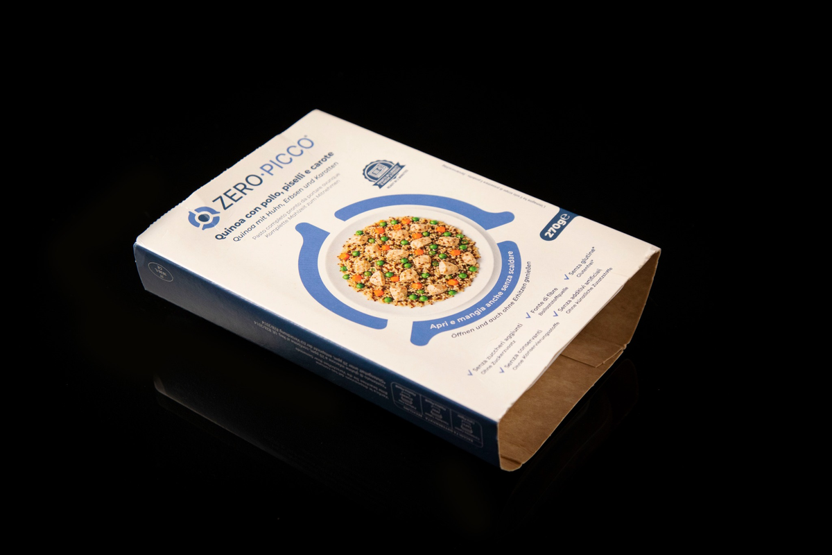 Quinoa con Pollo, Carote e Piselli