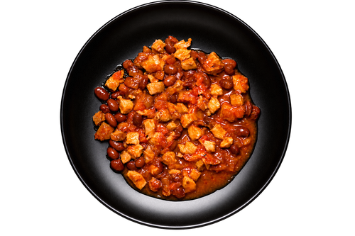 Cartone da 9 Pollo Mediterraneo con Fagioli