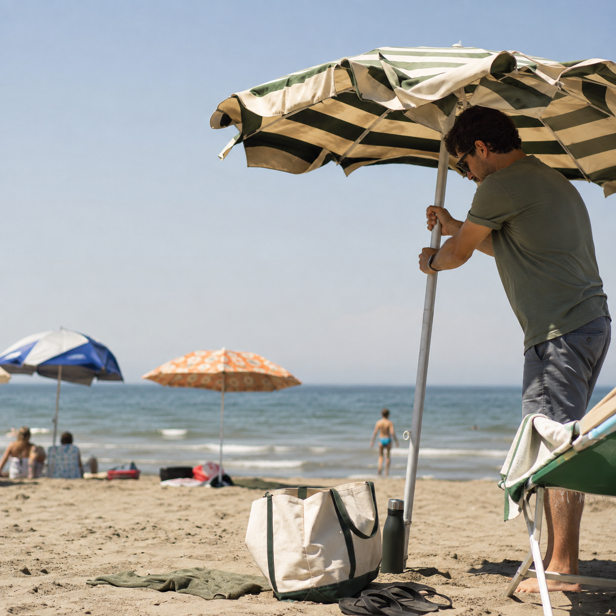 Un pasto vero anche in spiaggia