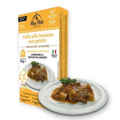 Pollo alla Toscana con Patate - Piatto pronto senza glutine