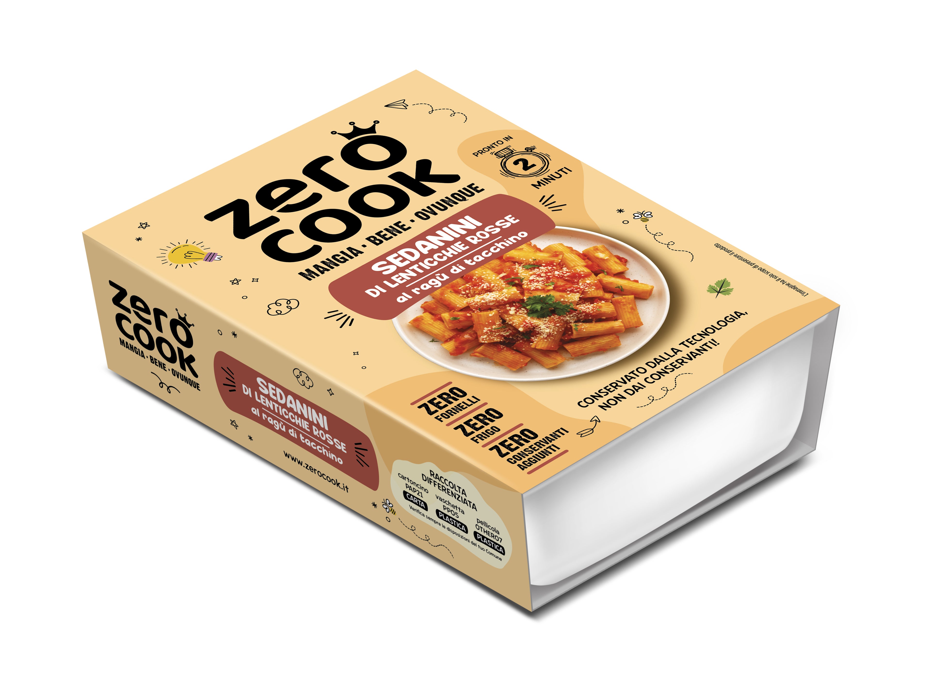Sedanini al Ragù di Tacchino