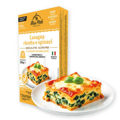 Lasagne Ricotta e Spinaci - Piatto pronto senza glutine