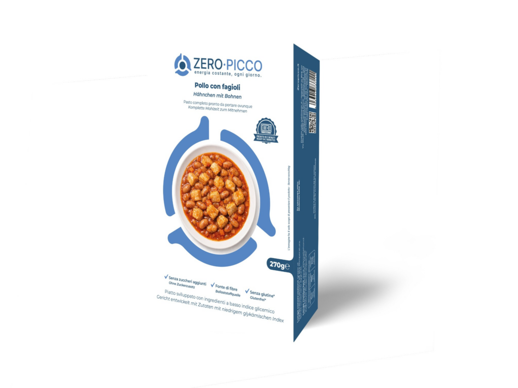 ZeroPicco Pollo Mediterraneo con Fagioli